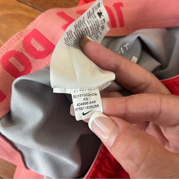 Nike Phantom Running Training Shorts Drawsting Daring Red Womens Size XS - Picture 9 of 10